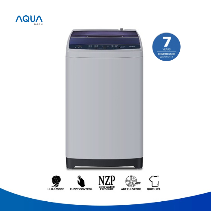Aqua Mesin Cuci 1 Tabung Top  Loading 7 KG - AQW-77DH | AQW-77D-H